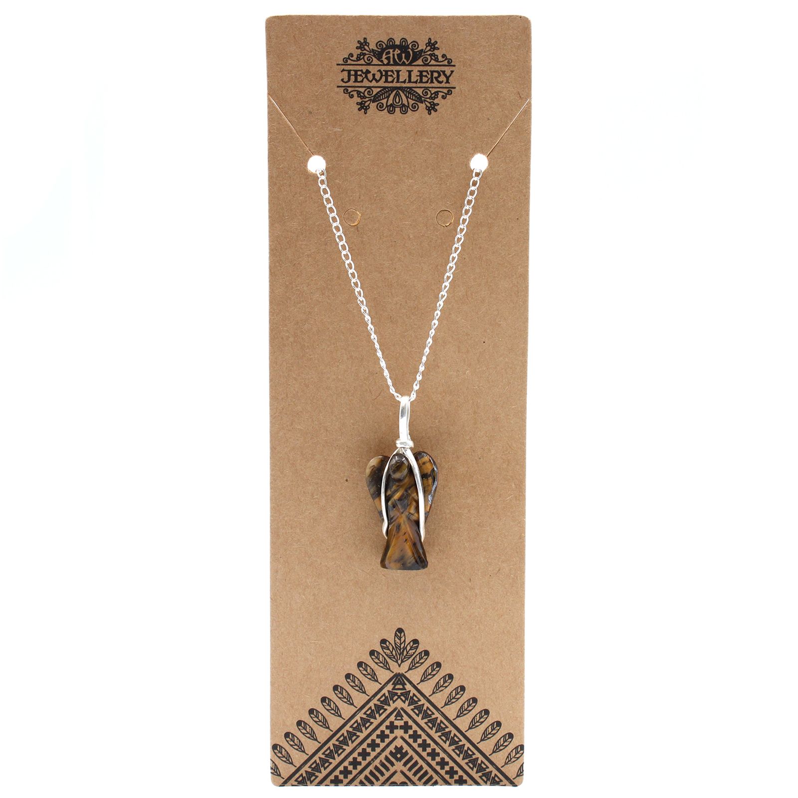 bG9jYWw6Ly9tZWRpYS85UC9KRS82MFIzMEMxRzZSUktKRTlQLzAwMmU1MWMwLmpwZWc.jpg Gemstone Guardian Angel Pendant - Tiger Eye