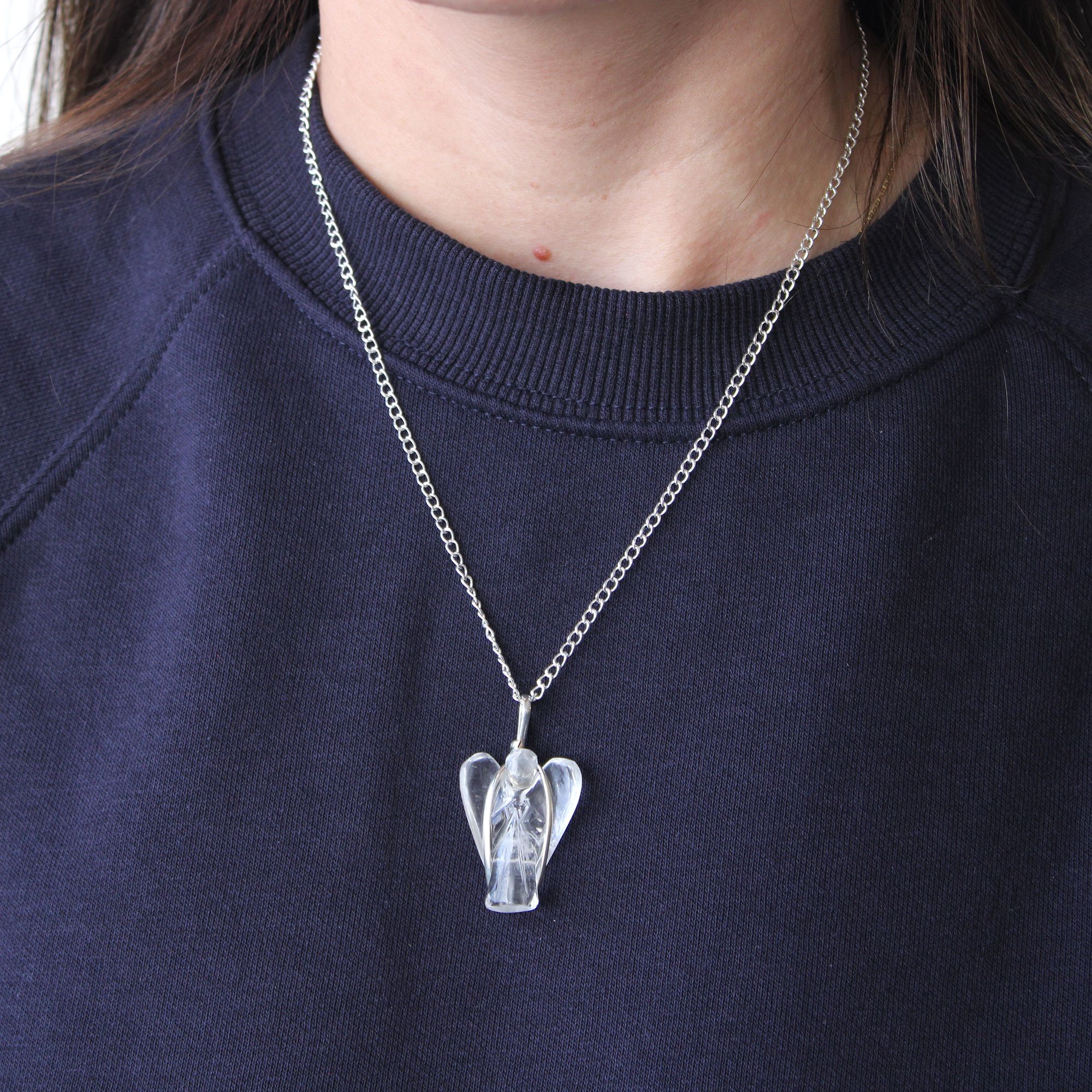 bG9jYWw6Ly9tZWRpYS8xSi9KRS82MFIzMEMxRzZSUktKRTFKLzQ2NjhjMDY0LmpwZWc-1.jpg Gemstone Guardian Angel Pendant - Amethyst - Image 5